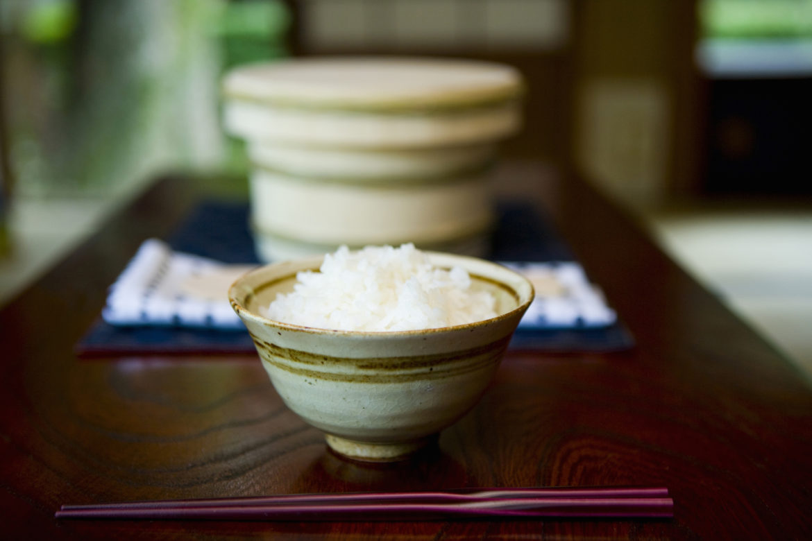 White rice おしゃれな炊飯器