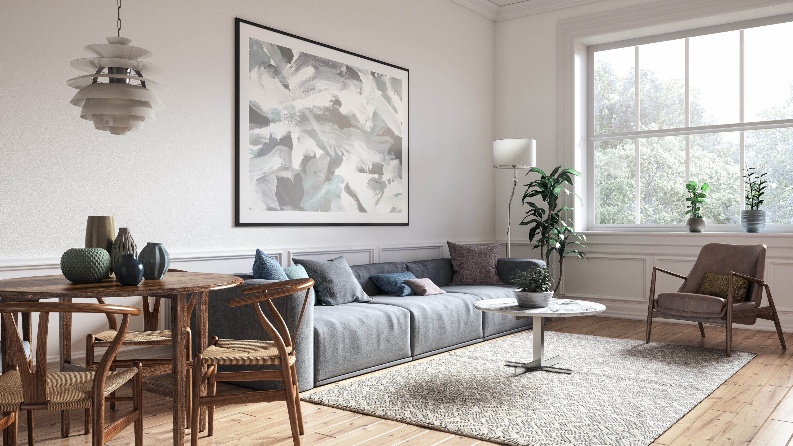 デンマーク製　スツール　チーク材　北欧家具ビンテージ